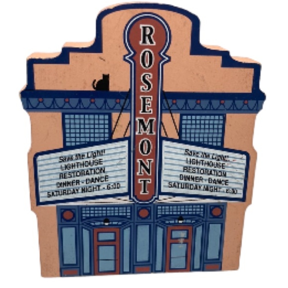 Cat’s Meow Village 2000 The Rosemont Theater Port Grace Shelf Sitter 4.5" x 3.75